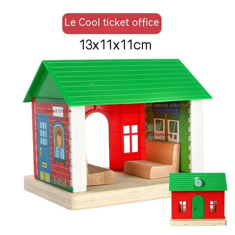 Wooden Train Track Toys