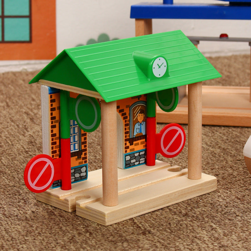 Wooden Train Track Toys
