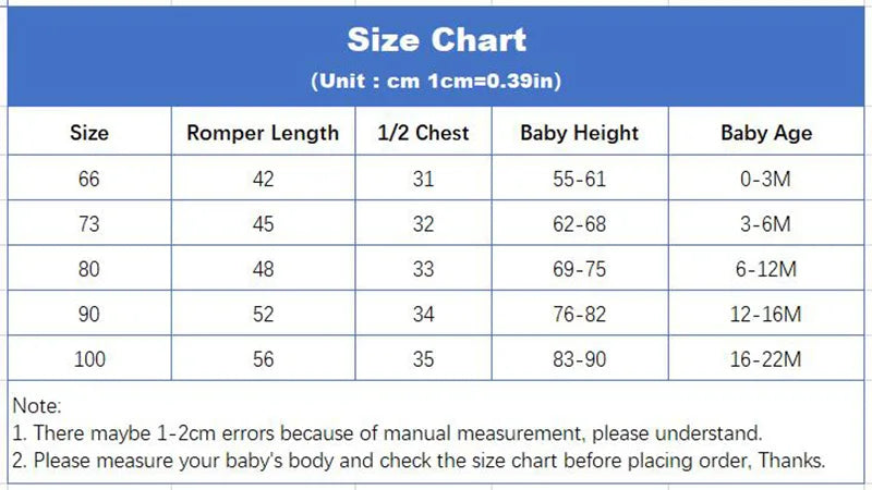 Summer Baby Girls Romper