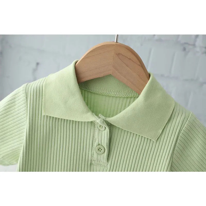 Baby Lapel Pit Stripes Set