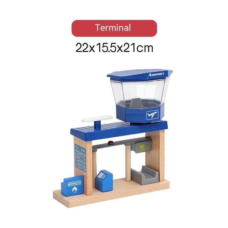 Wooden Train Track Toys