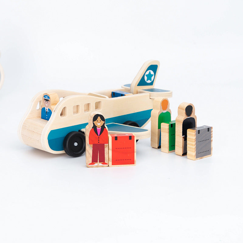 Wooden Train Track Toys