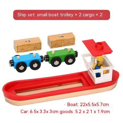 Wooden Train Track Toys